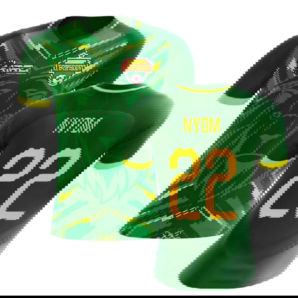 2025-2026 Cameroon Home Concept Football Shirt (Nyom 22) - Kids