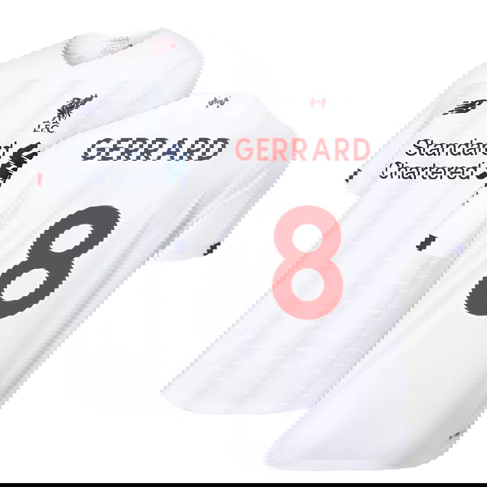 2019-2020 Liverpool Away Football Shirt (Gerrard 8)