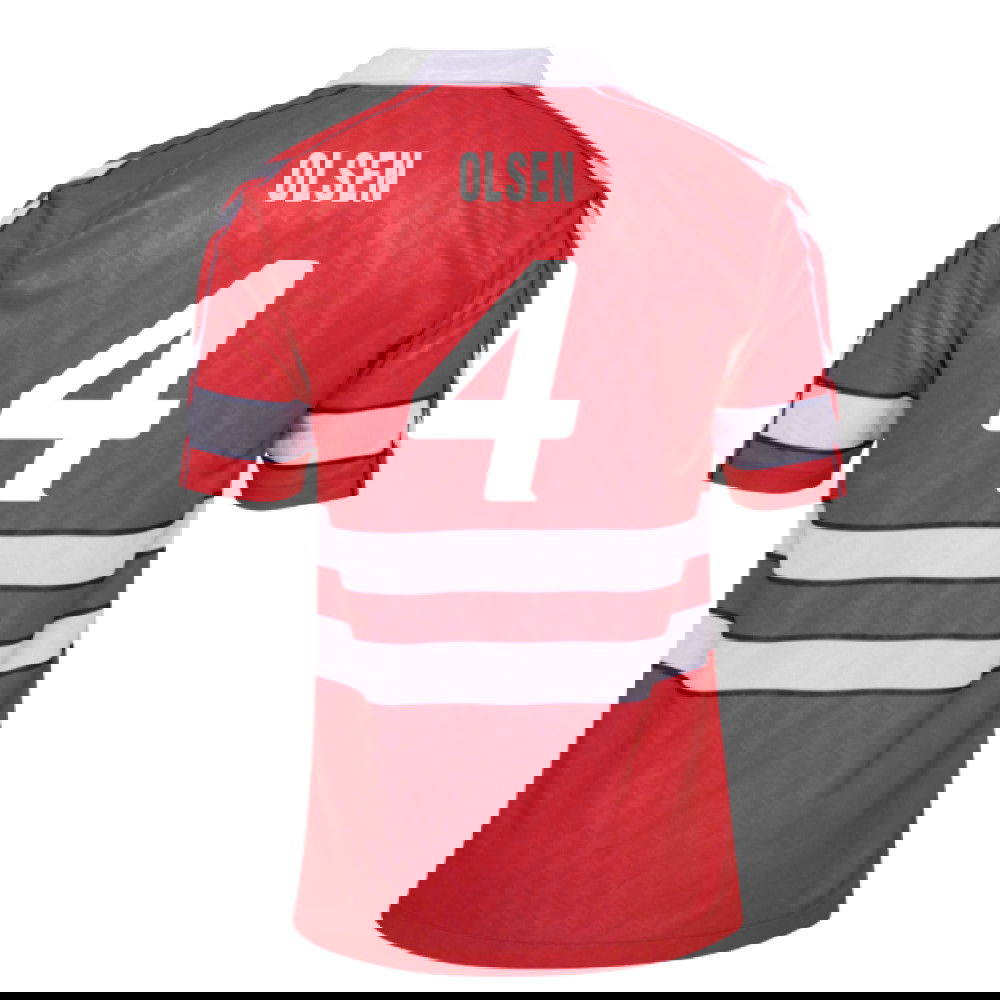 1988 Denmark Home Retro Shirt (Olsen 4)