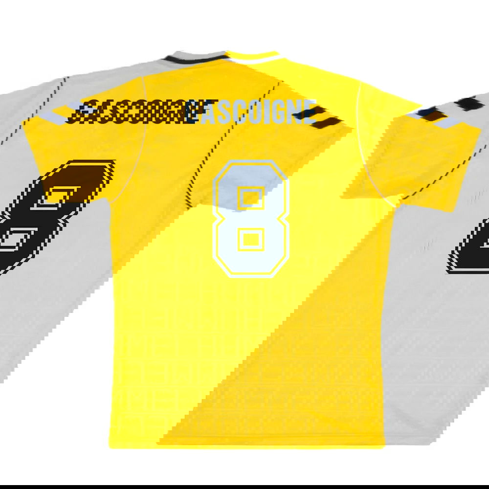 1988 Tottenham Away Hummel Retro Shirt (Gascoigne 8)