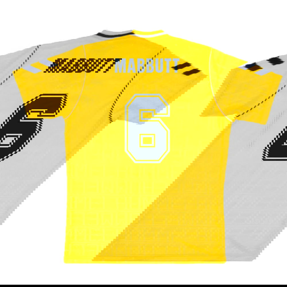 1988 Tottenham Away Hummel Retro Shirt (Mabbutt 6)