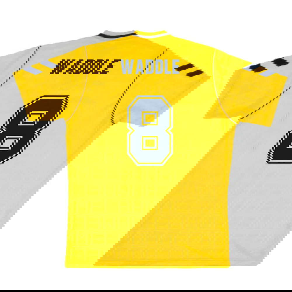 1988 Tottenham Away Hummel Retro Shirt (Waddle 8)