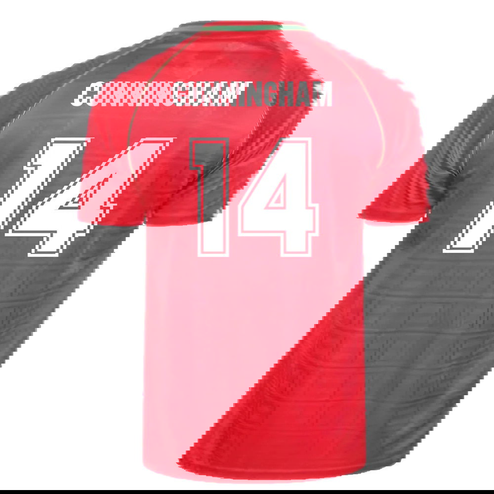 1988 Wimbledon Hummel Retro Away Shirt (Cunningham 14)