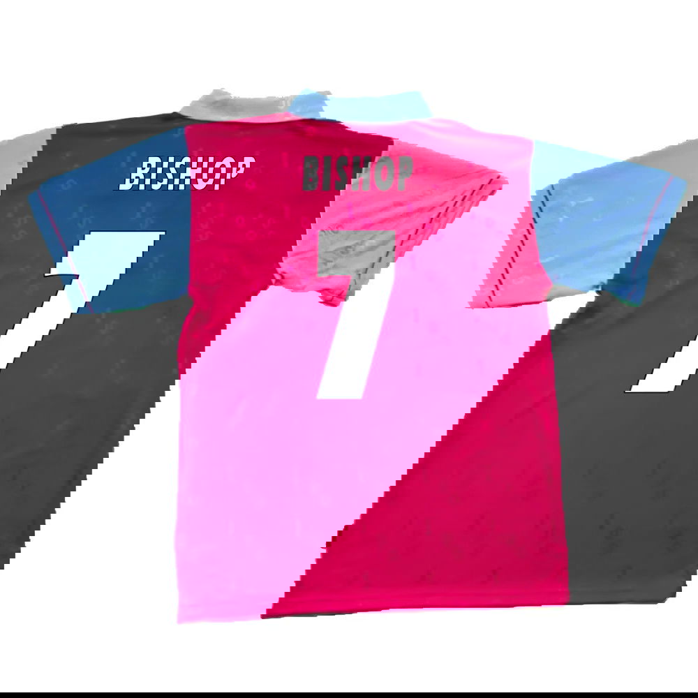 1995-1996 West Ham Centenary Pony Home Shirt (Bishop 7)