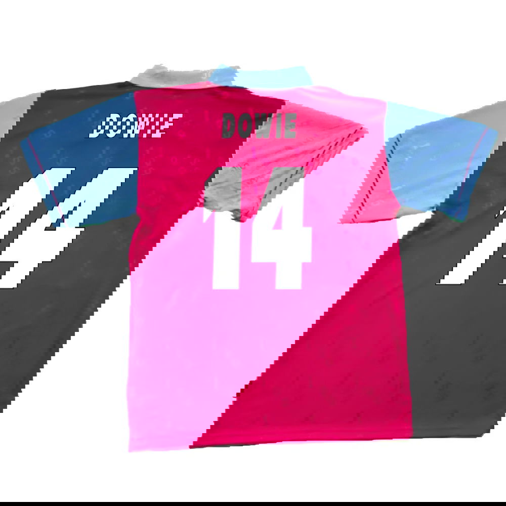 1995-1996 West Ham Centenary Pony Home Shirt (Dowie 14)