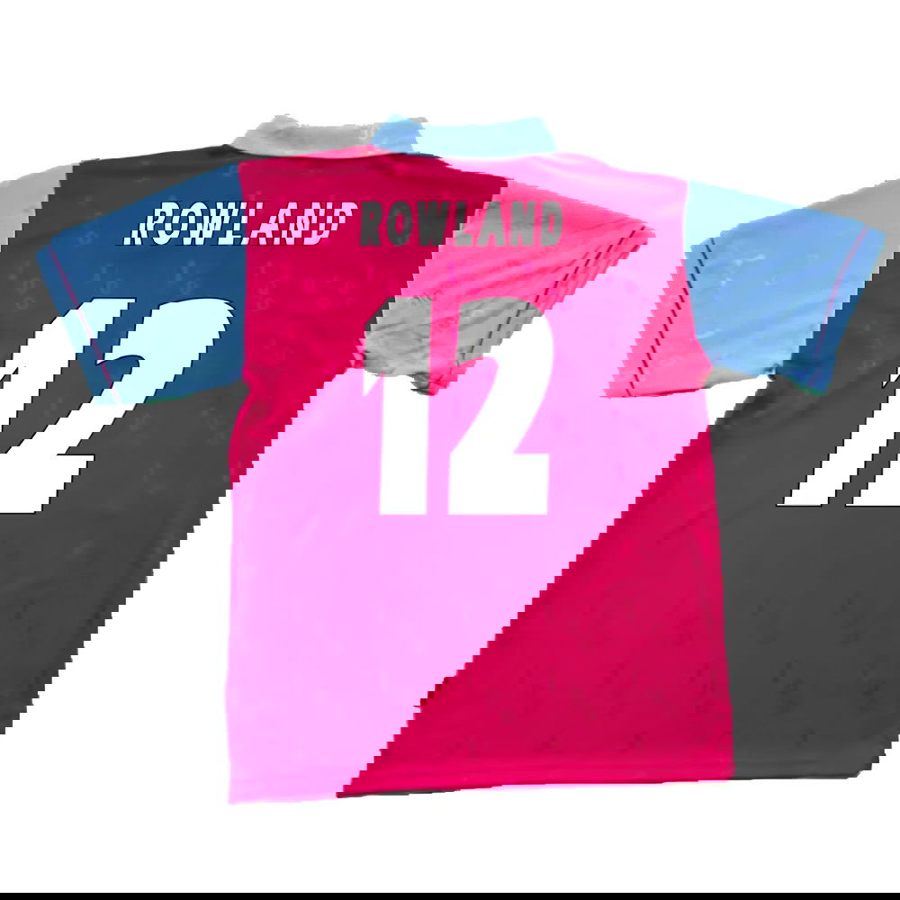 1995-1996 West Ham Centenary Pony Home Shirt (Rowland 12)