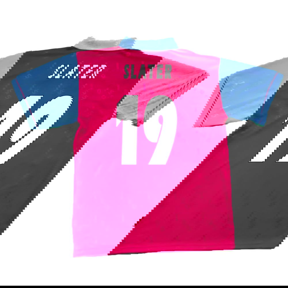 1995-1996 West Ham Centenary Pony Home Shirt (Slater 19)