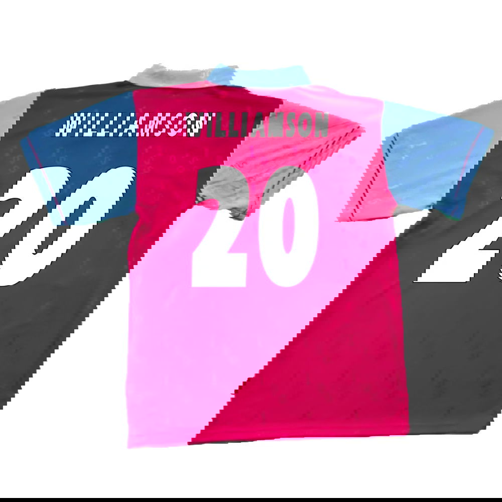 1995-1996 West Ham Centenary Pony Home Shirt (Williamson 20)