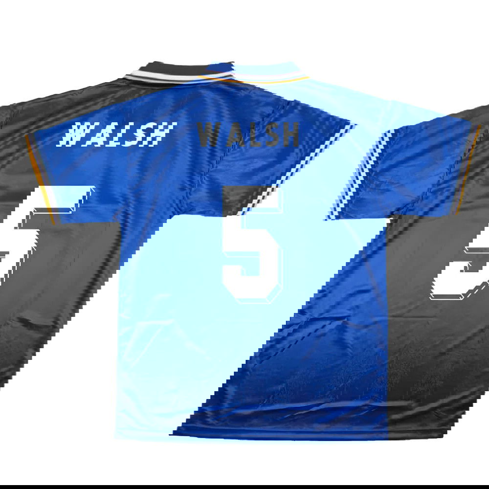 1995 Leicester City Home Retro Shirt (WALSH 5)