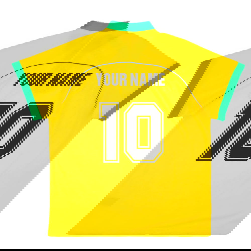 1997-1999 Norwich City Home Pony Reissue Shirt (Your Name)