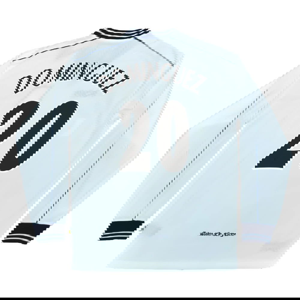 1997-1999 Tottenham Home LS Pony Retro Shirt (Dominguez 20)