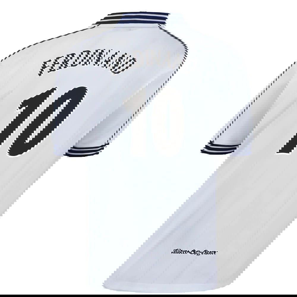 1997-1999 Tottenham Home Pony Retro Shirt (Ferdinand 10)