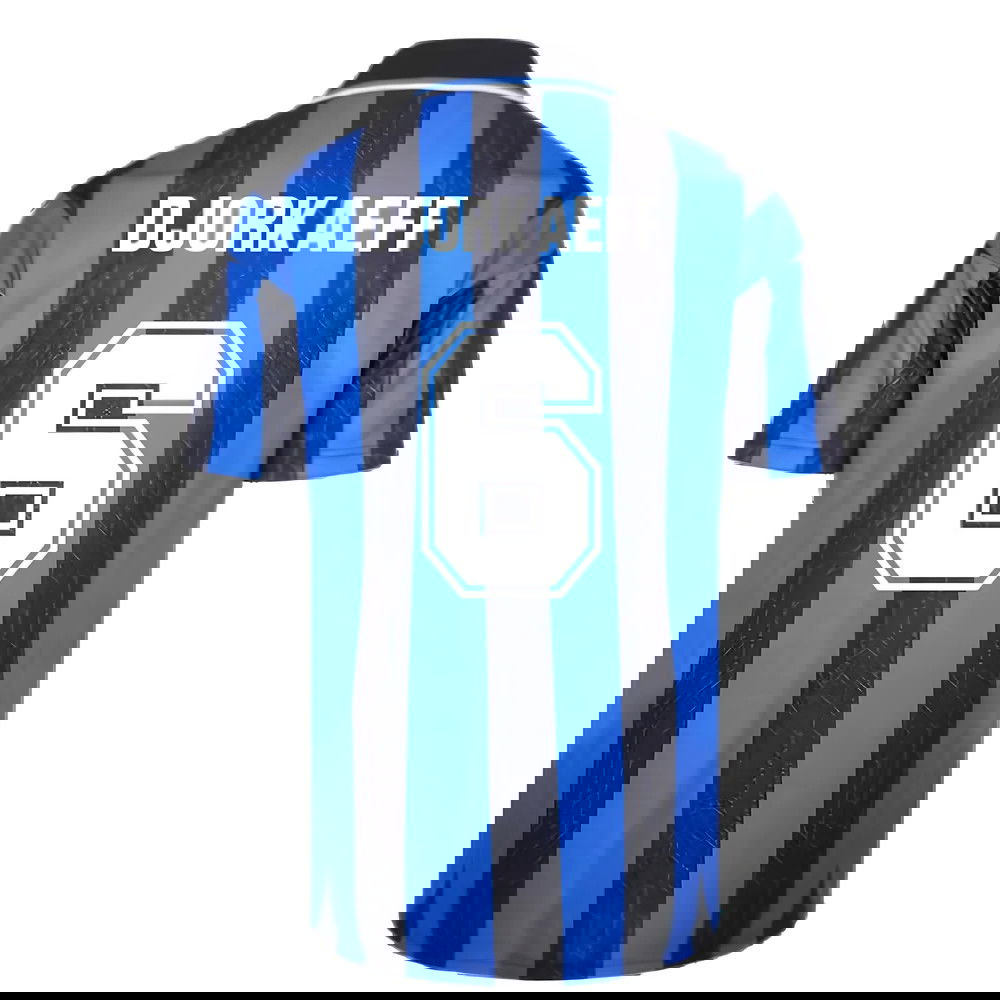 1998 Inter Milan Score Draw Home Shirt (Djorkaeff 6)