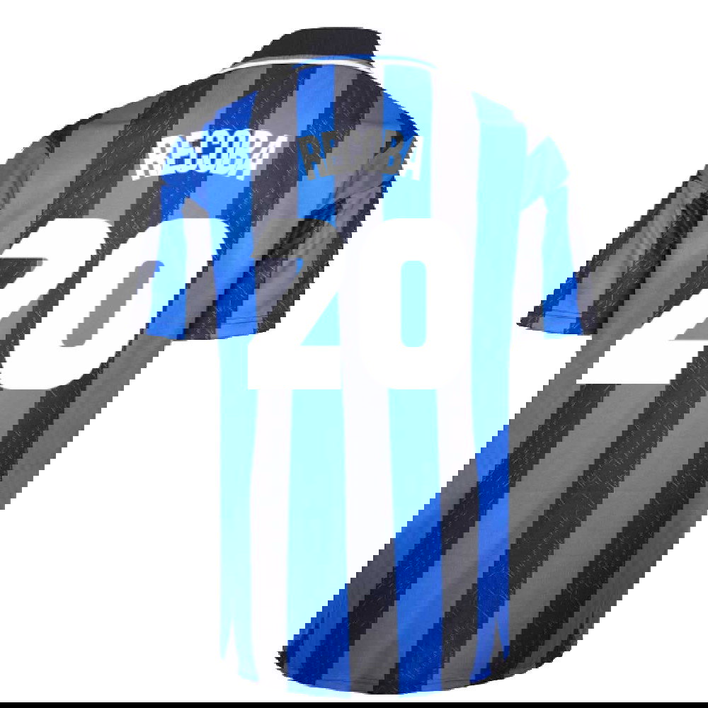 1998 Inter Milan Score Draw Home Shirt (M) (Excellent) (RECOBA 20)