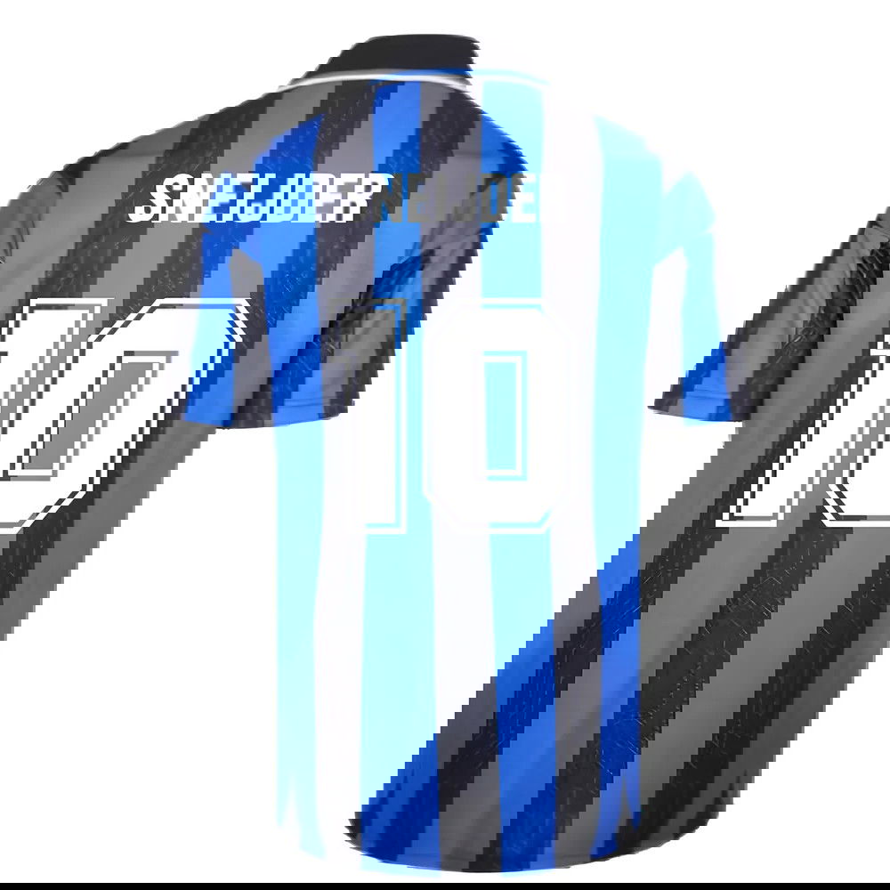 1998 Inter Milan Score Draw Home Shirt (SNEIJDER 10)