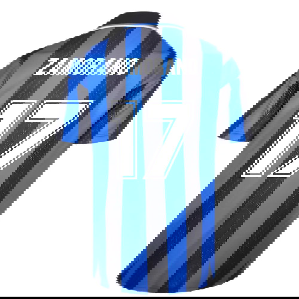 1998 Inter Milan Score Draw Home Shirt (Zamorano 17)