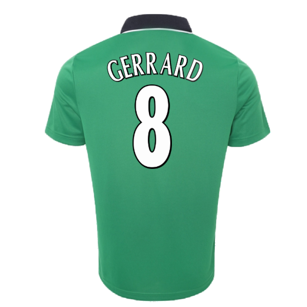 1999-2000 Liverpool Away Retro Shirt (GERRARD 8)