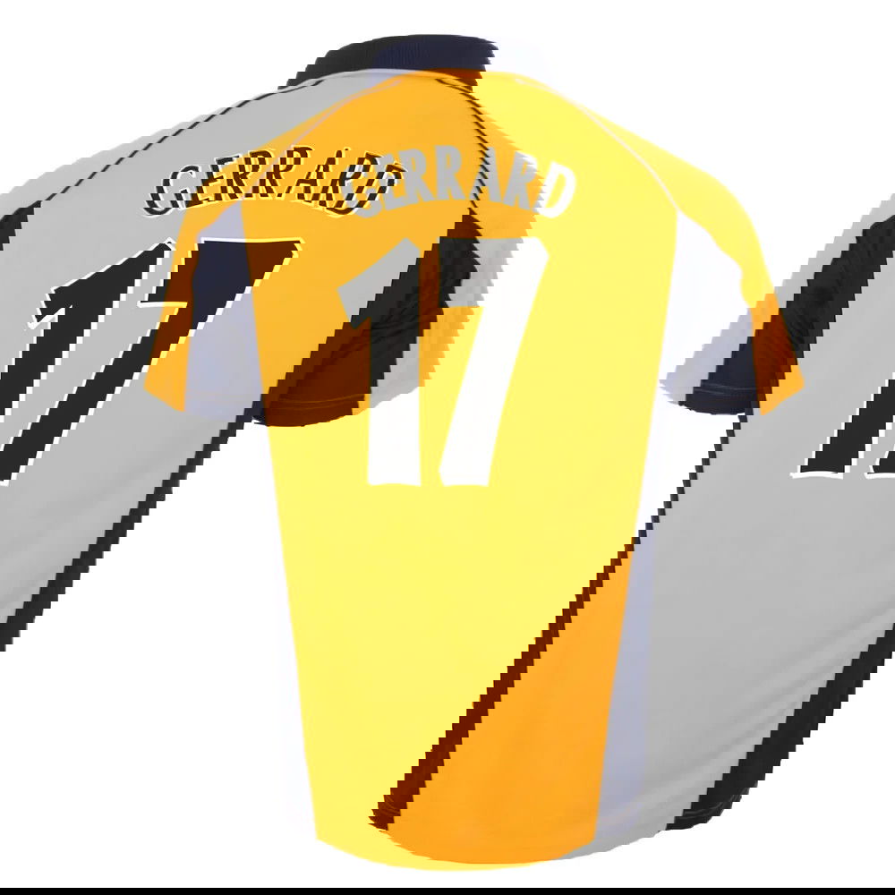 2000-2001 Liverpool Away Retro Shirt (GERRARD 17)