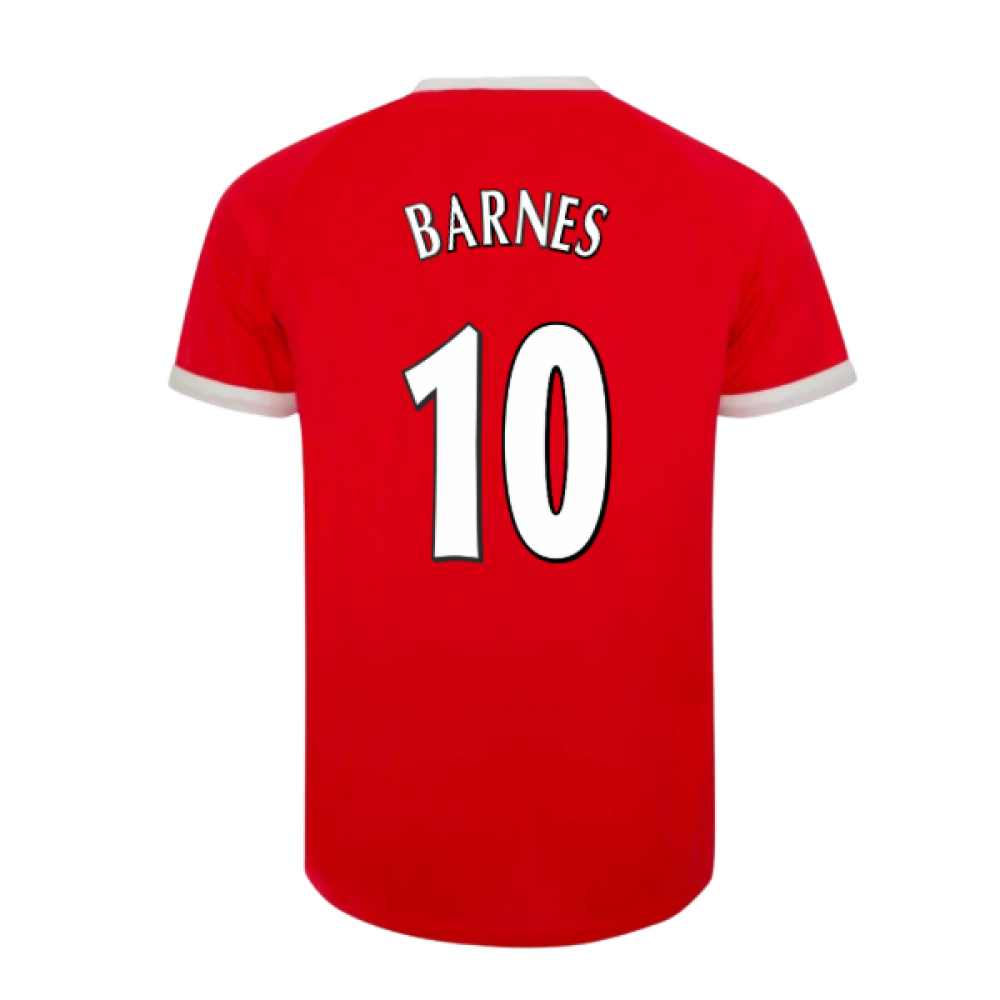 2001-2003 Liverpool Retro Euro Home Shirt (BARNES 10)