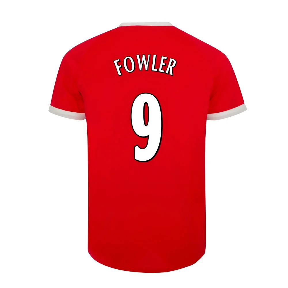 2001-2003 Liverpool Retro Euro Home Shirt (FOWLER 9)