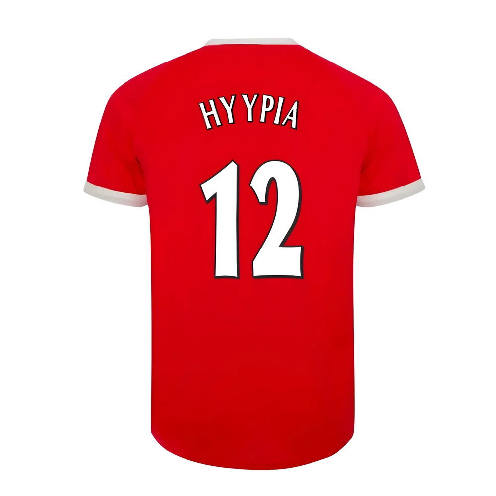 2001-2003 Liverpool Retro Euro Home Shirt (HYYPIA 12)