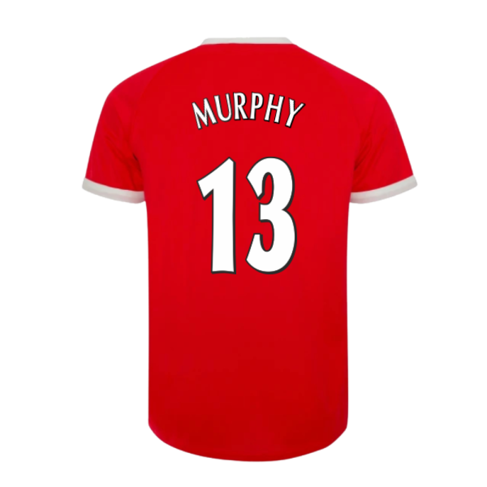 2001-2003 Liverpool Retro Euro Home Shirt (Murphy 13)