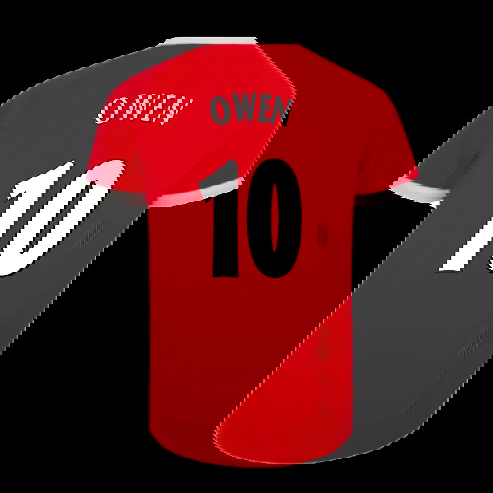 2001-2003 Liverpool Retro Euro Home Shirt (Owen 10)