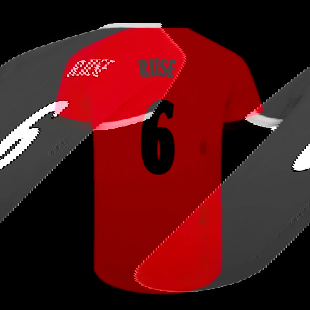 2001-2003 Liverpool Retro Euro Home Shirt (RIISE 6)