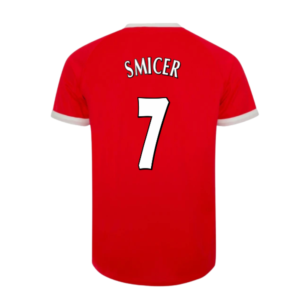 2001-2003 Liverpool Retro Euro Home Shirt (Smicer 7)