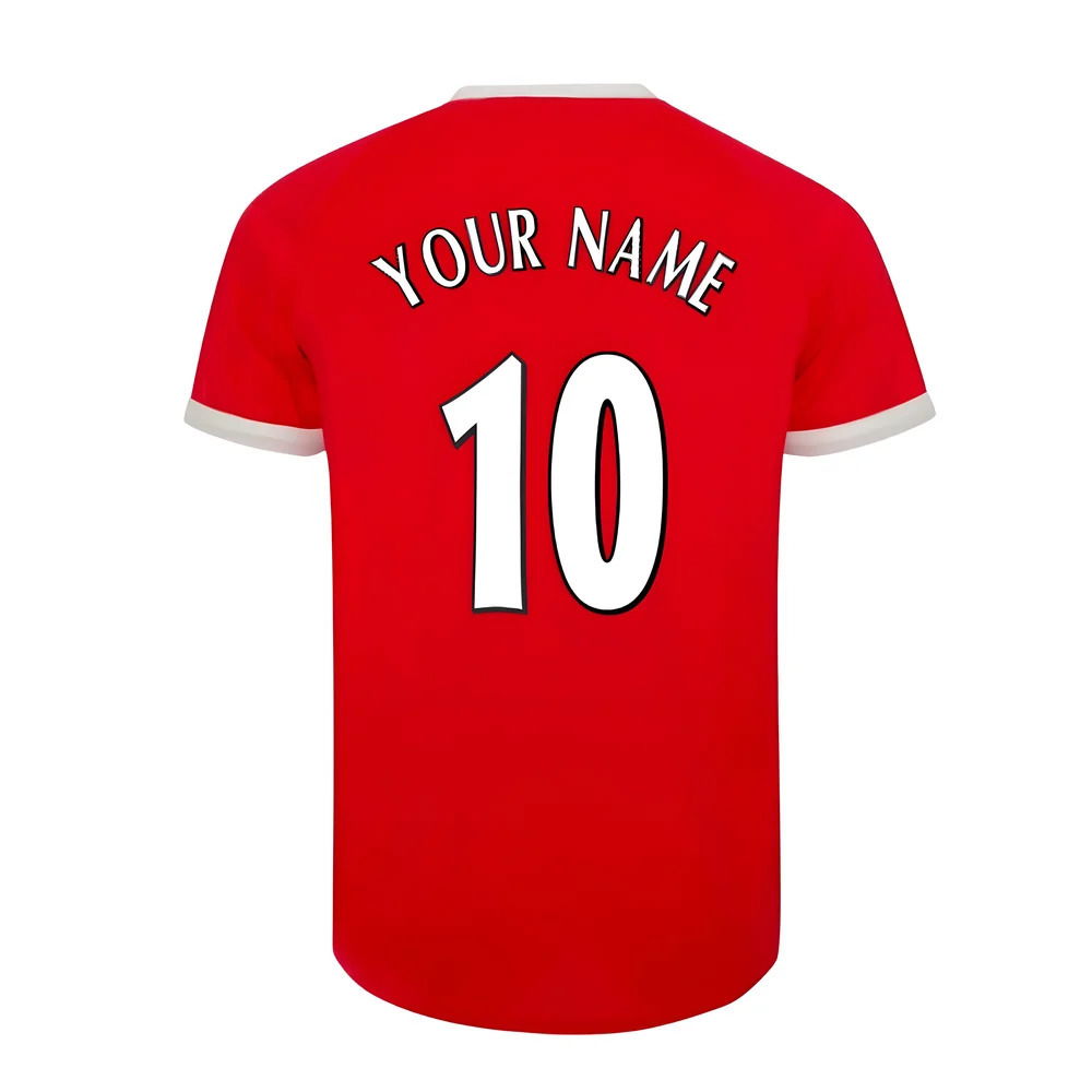 2001-2003 Liverpool Retro Euro Home Shirt (Your Name)