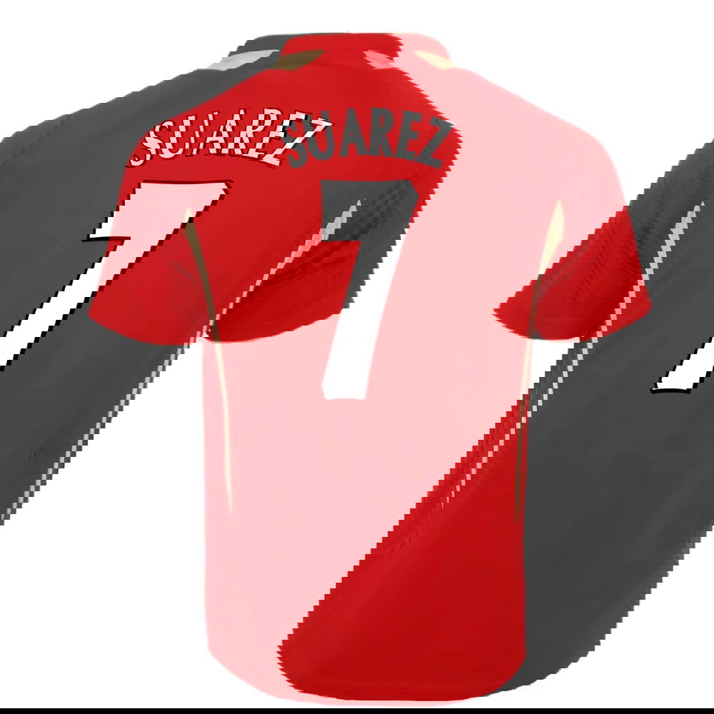 2005-2006 Liverpool Home CL Retro Shirt (SUAREZ 7)