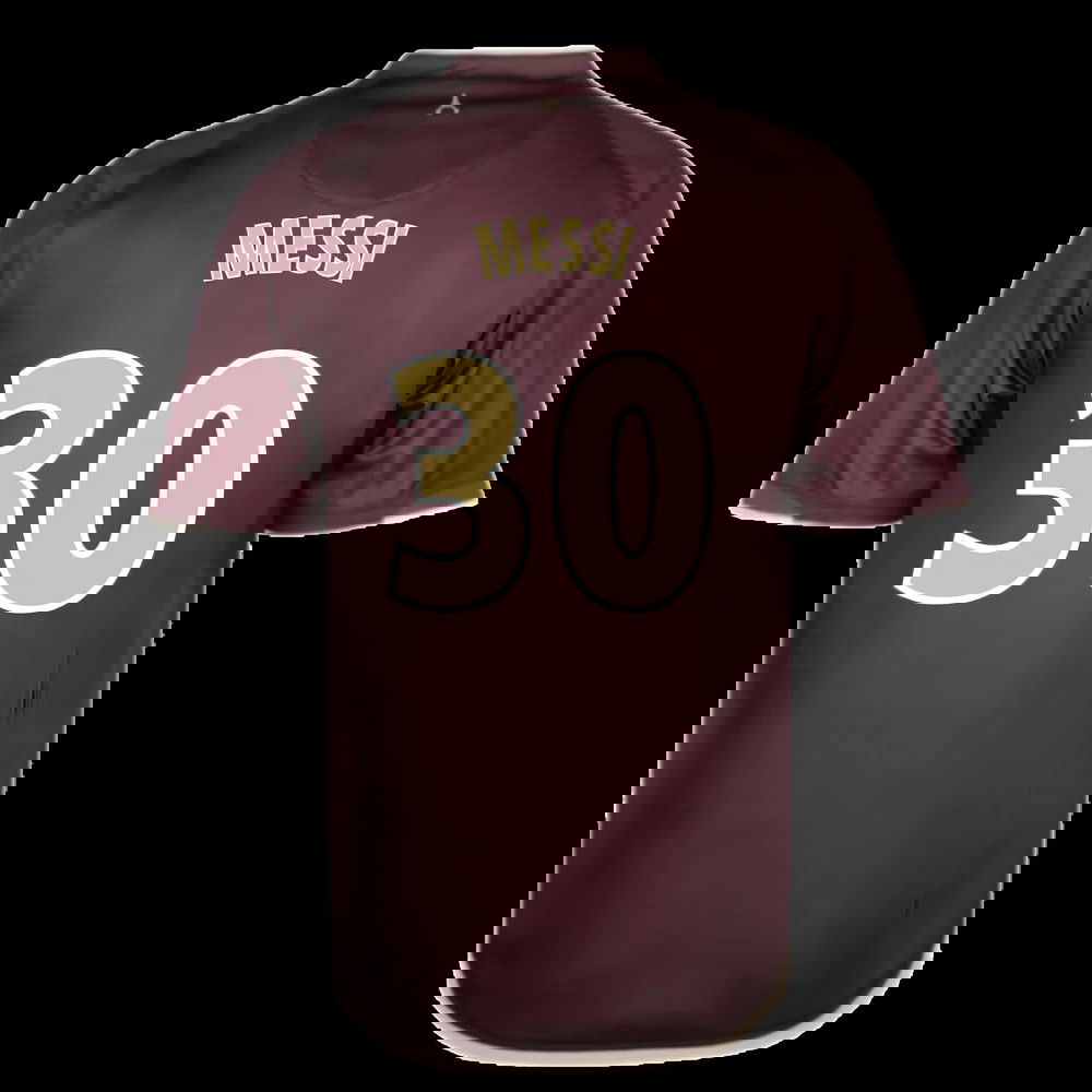 2006-2007 PSG Away Retro Shirt (MESSI 30)