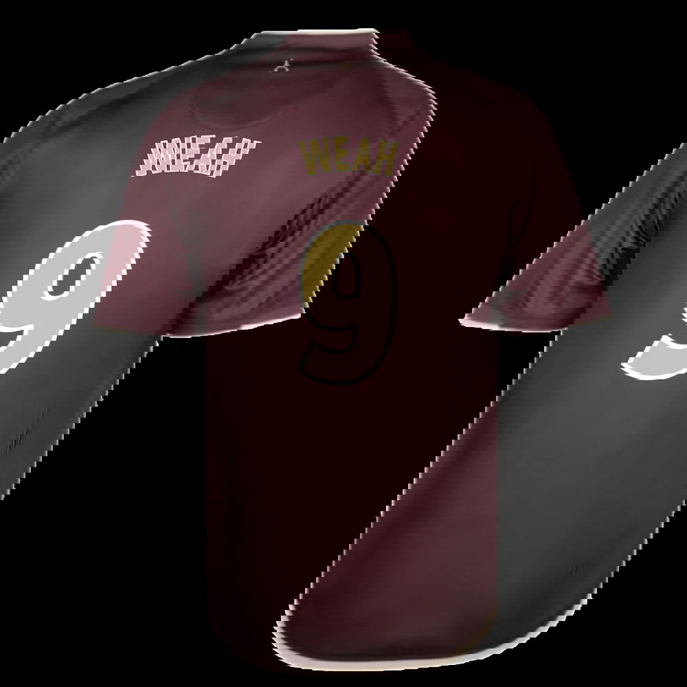 2006-2007 PSG Away Retro Shirt (Weah 9)