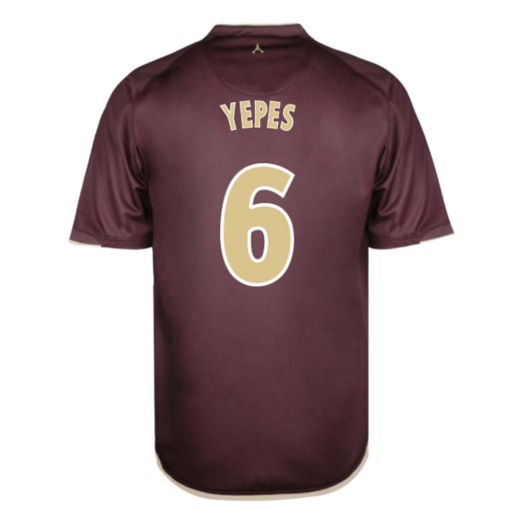 2006-2007 PSG Away Retro Shirt (Yepes 6)