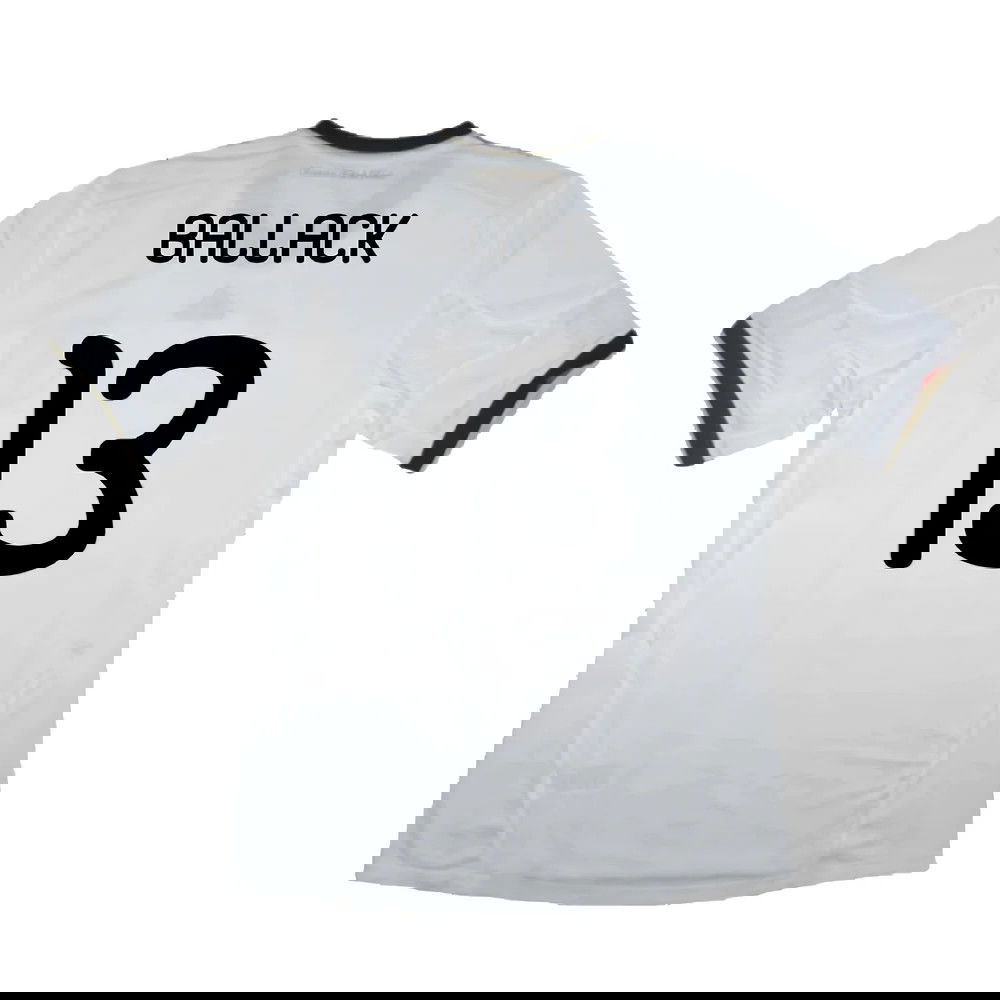 2010-11 Germany Home Shirt (S) (Excellent) (BALLACK 13)
