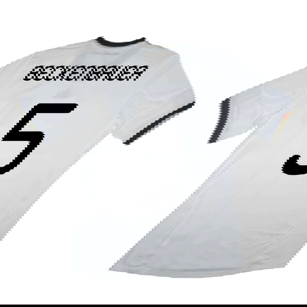 2010-11 Germany Home Shirt (S) (Excellent) (BECKENBAUER 5)
