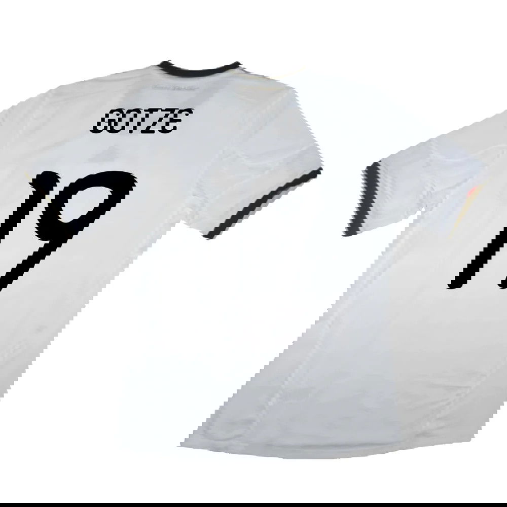 2010-11 Germany Home Shirt (S) (Excellent) (GOTZE 19)