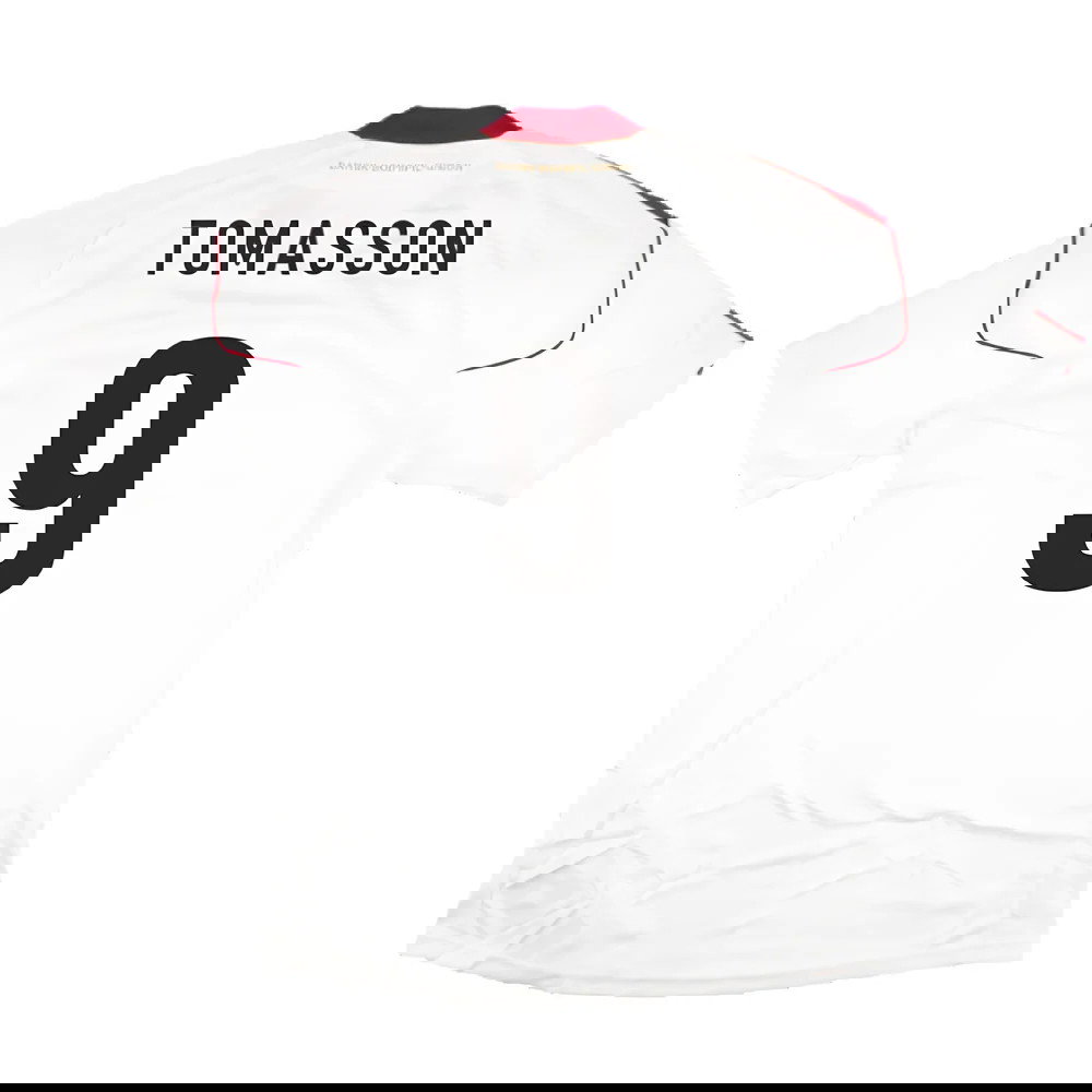 2010-2011 Denmark Away Shirt (Tomasson 9)