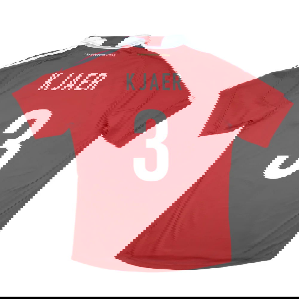 2010-2011 Denmark Home Shirt (Kjaer 3)