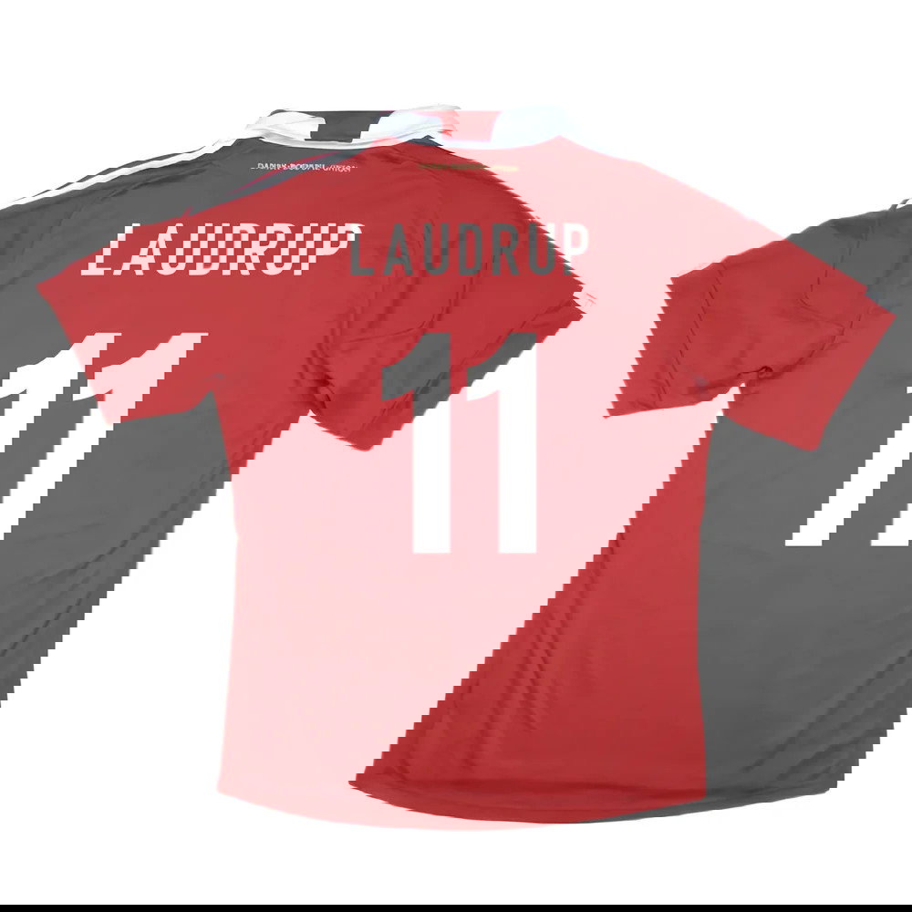 2010-2011 Denmark Home Shirt (Laudrup 11)
