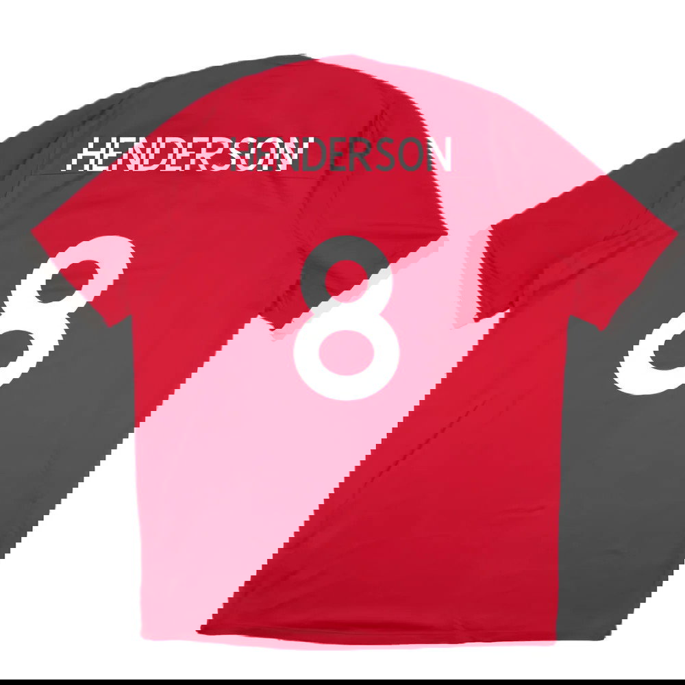 2010-2011 England Away Shirt (HENDERSON 8)