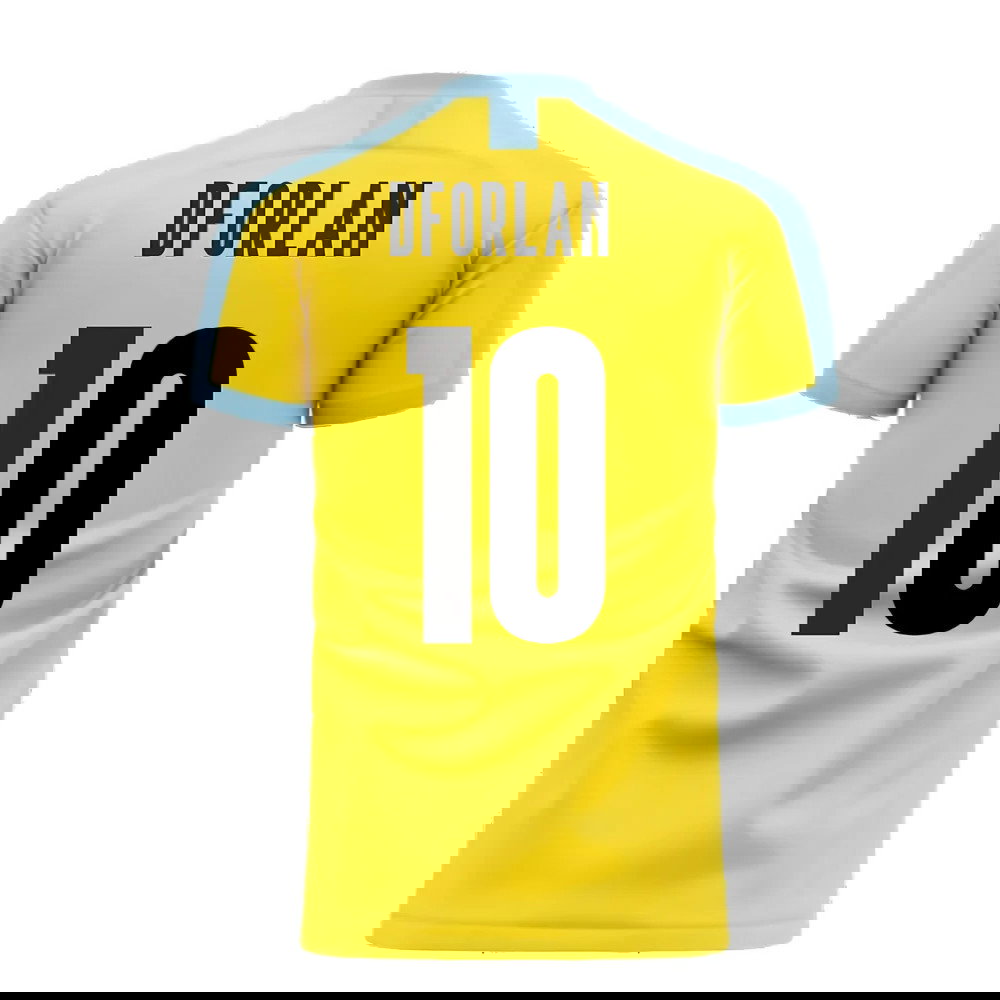 Uruguay 2025-2026 Away Concept Football Kit (Libero) (D FORLAN 10)