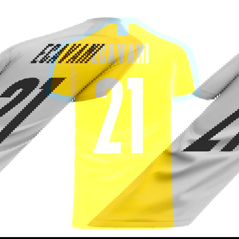 Uruguay 2025-2026 Away Concept Football Kit (Libero) (E CAVANI 21)
