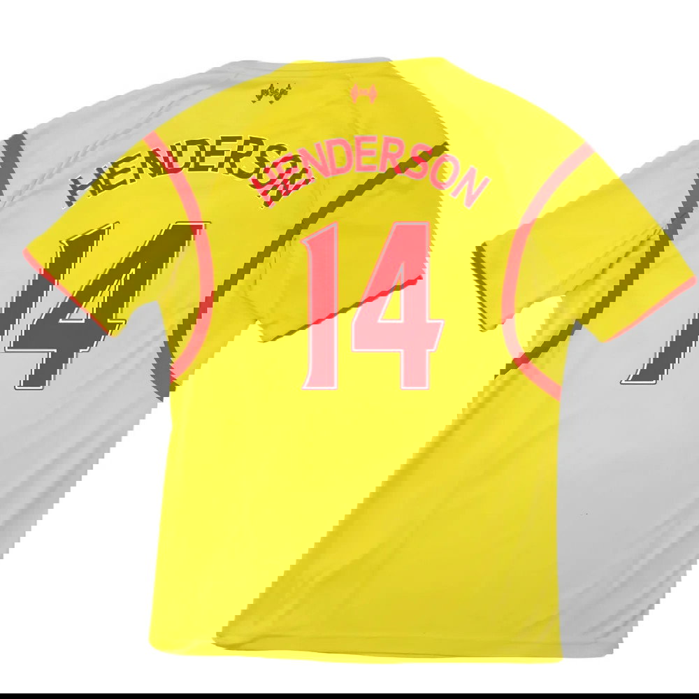 2014-15 Liverpool Warrior Away Shirt (Mint) (HENDERSON 14)