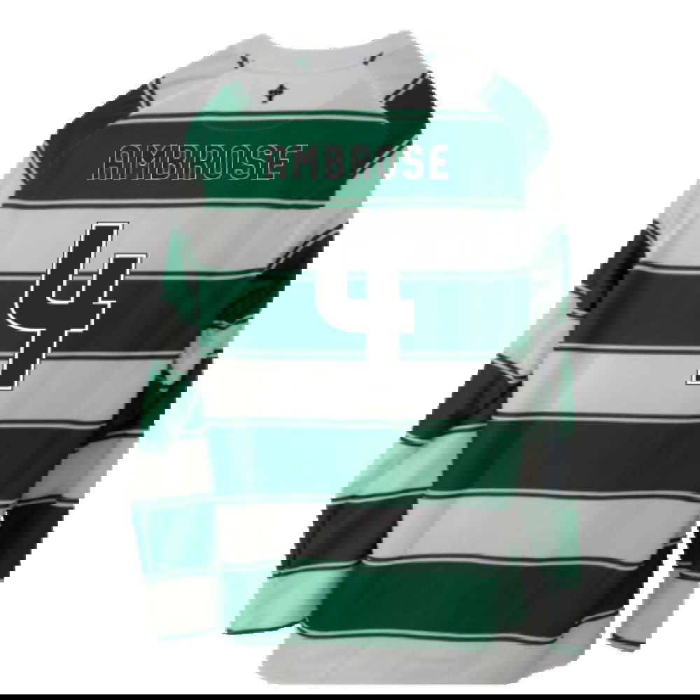 Celtic 2015-16 Long Sleeve Home Shirt (3XL) (Excellent) (Ambrose 4)