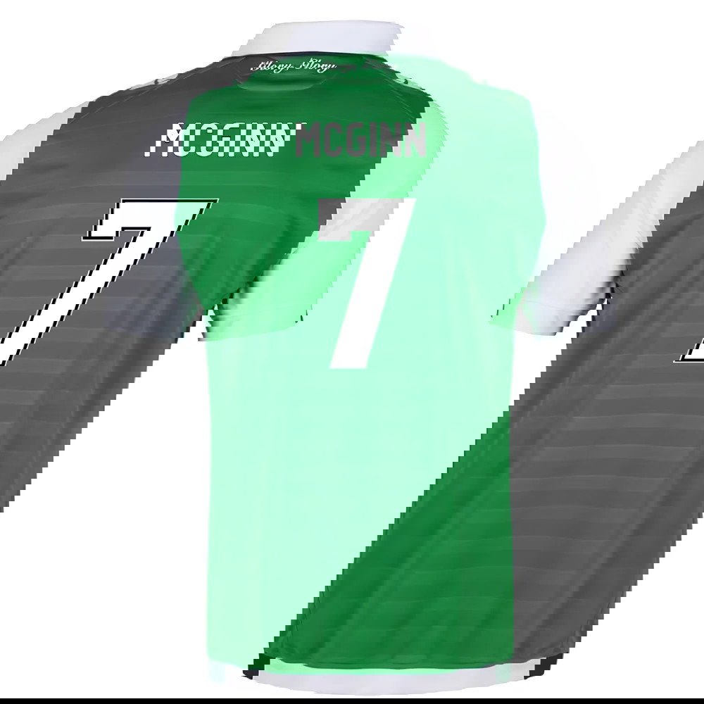 2017-18 Hibernian Home Shirt (XL) (Excellent) (McGinn 7)