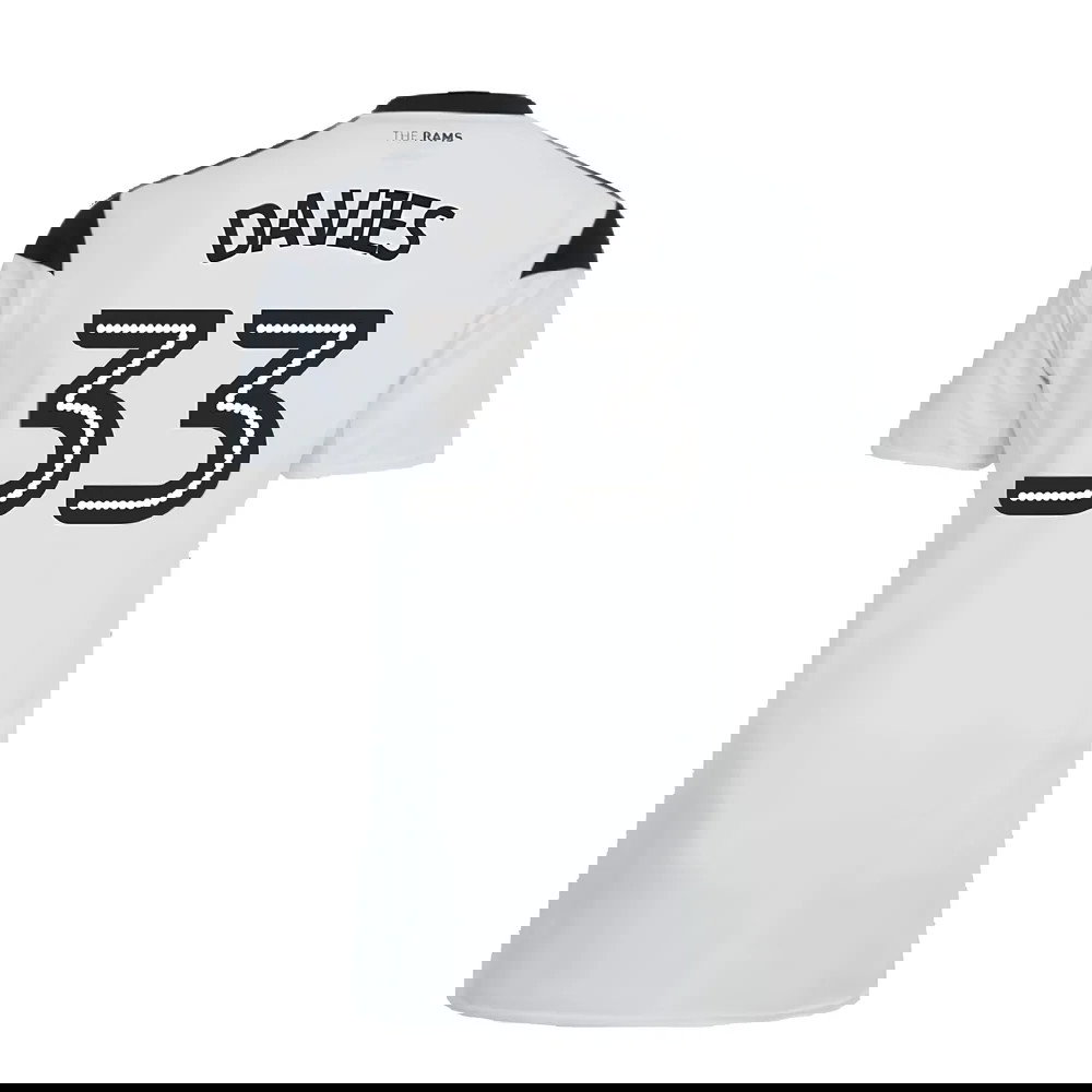 2017-2018 Derby County Home Football Shirt (XL) (Good) (Davies 33)