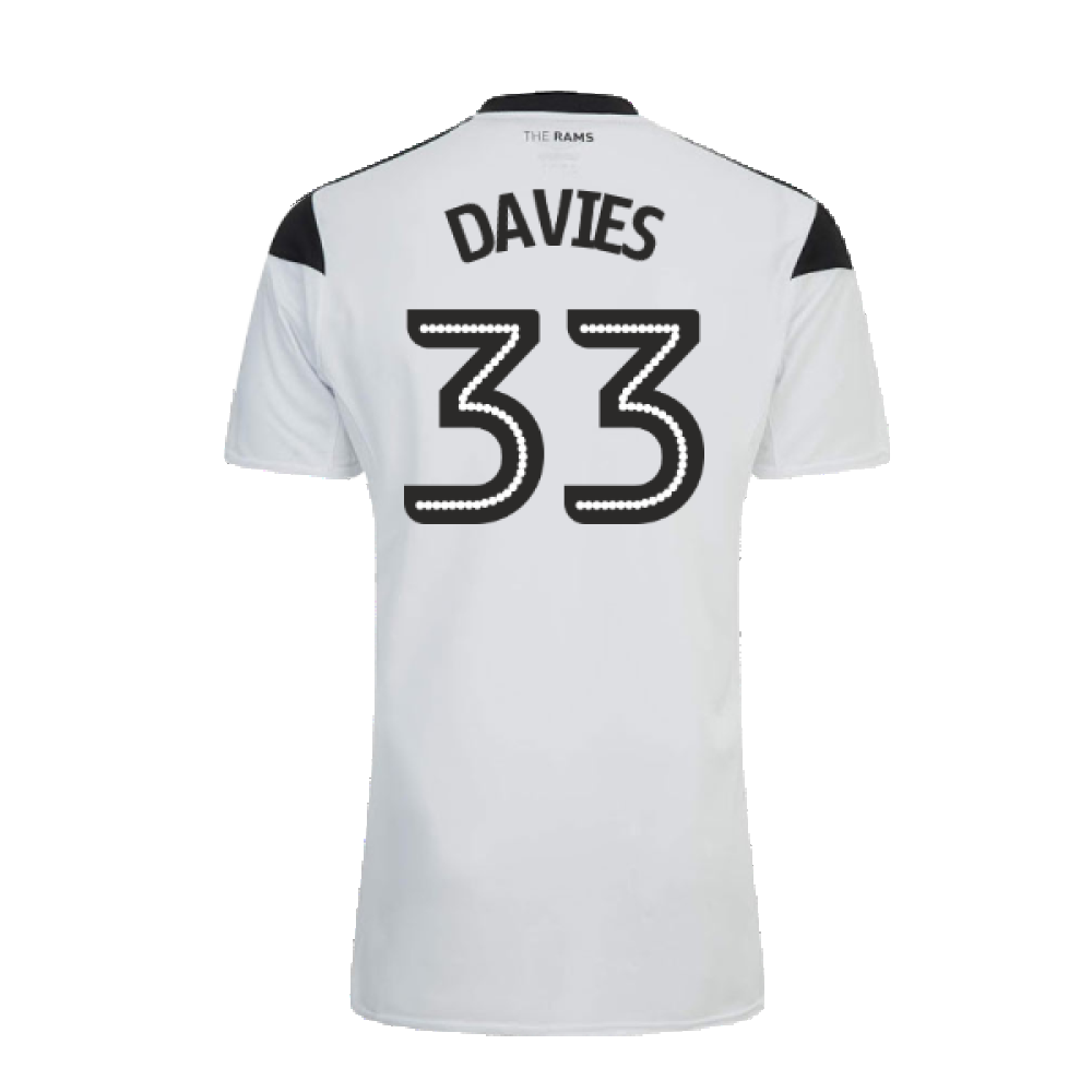 2017-2018 Derby County Home Football Shirt (XL) (Good) (Davies 33)