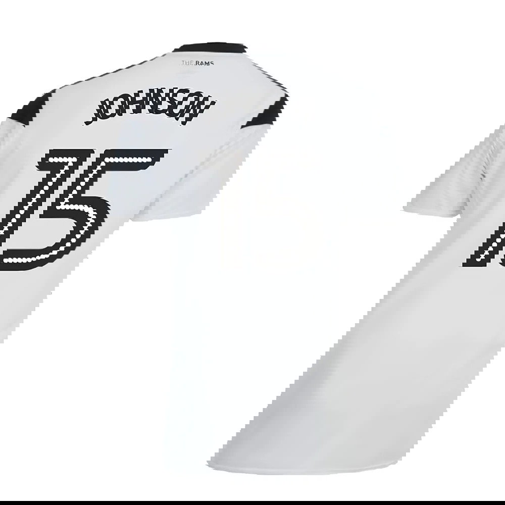 2017-2018 Derby County Home Football Shirt (XL) (Good) (Johnson 15)