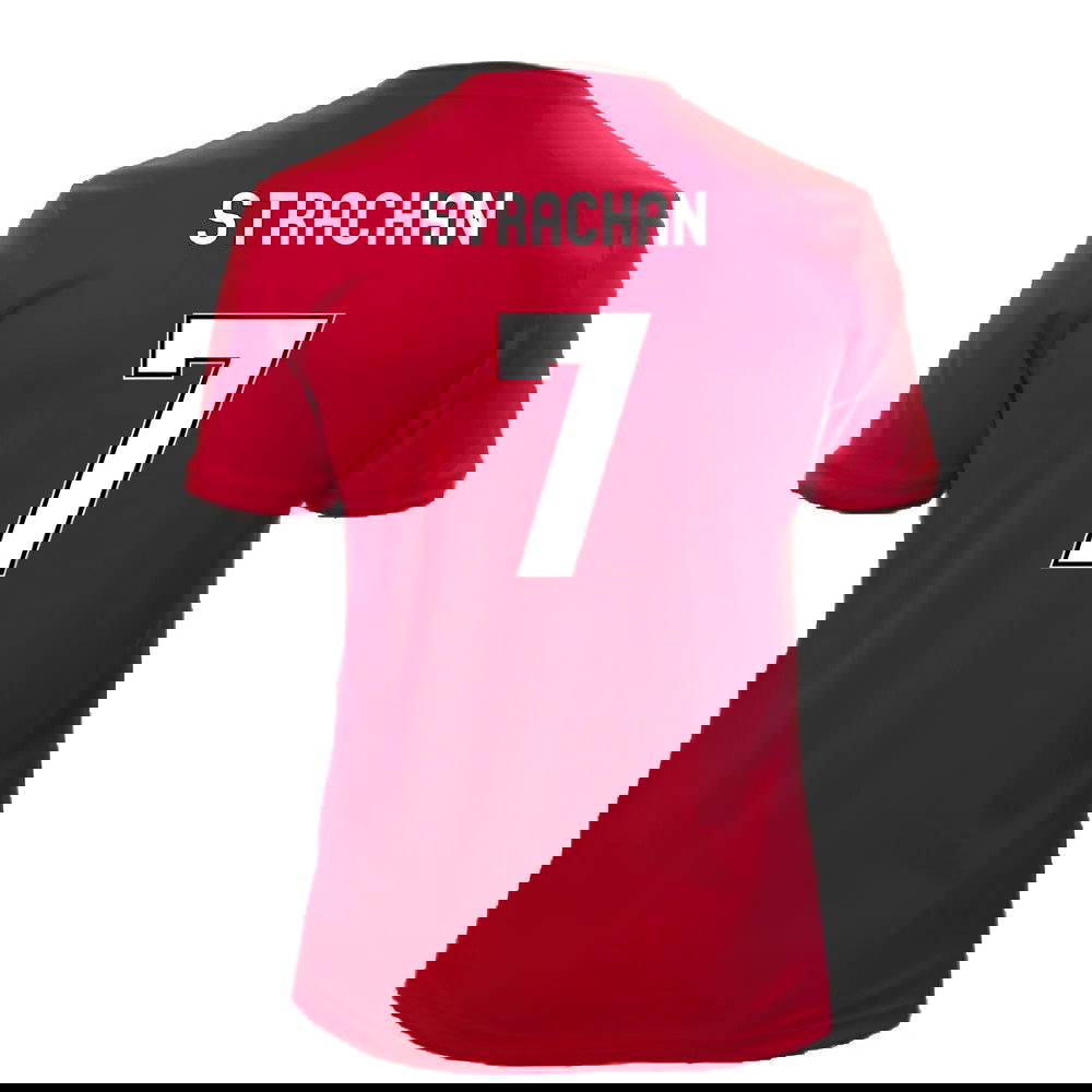 Aberdeen 2018-19 Home Shirt (Excellent) (Strachan 7)